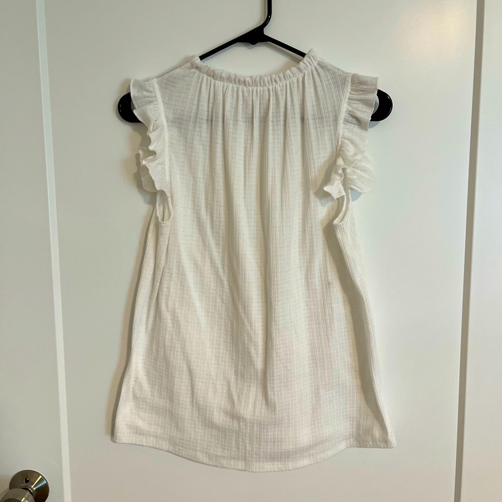 White Maternity Blouse Pink Blush